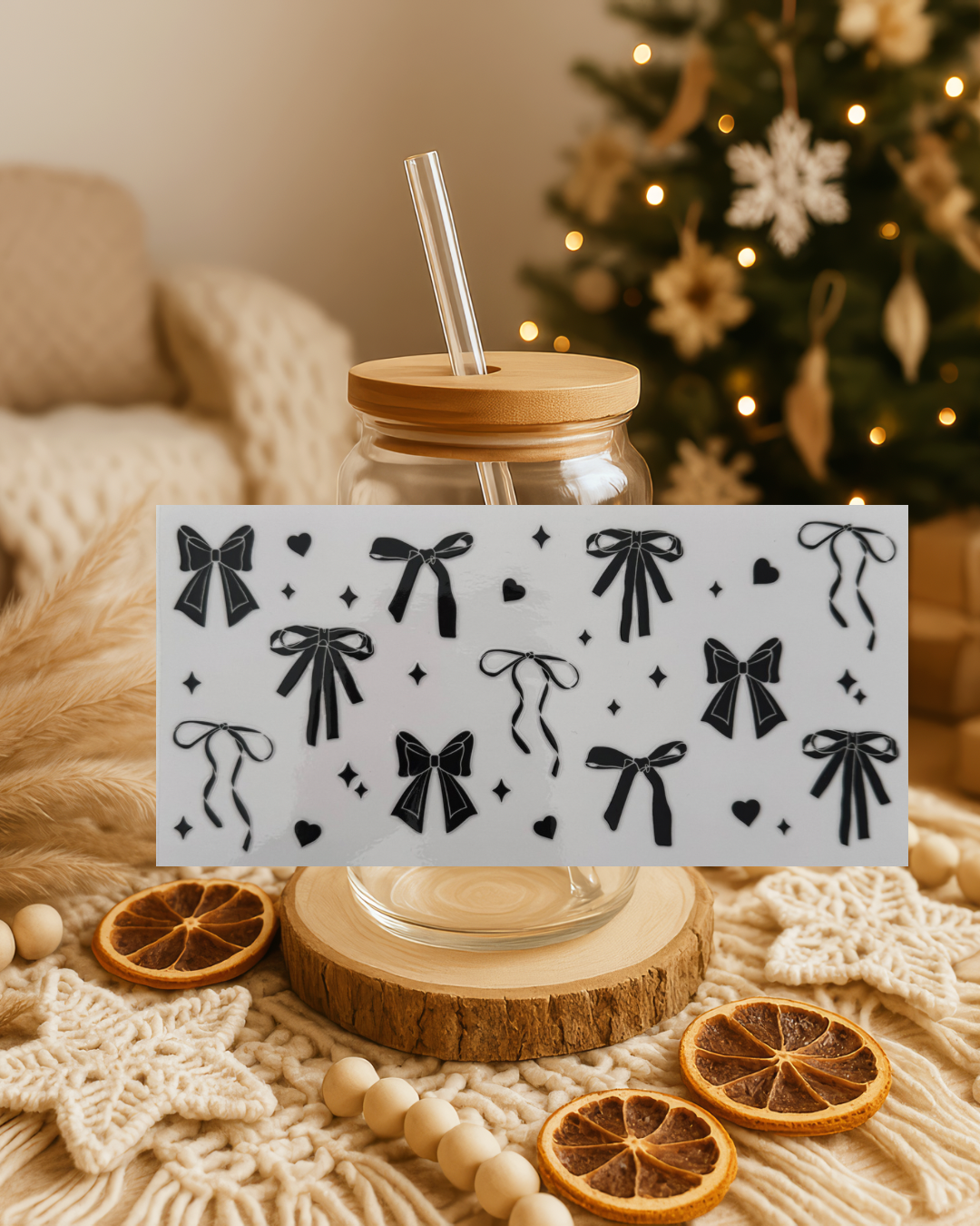 Schleifen mit herzen ausgefüllt schwarz