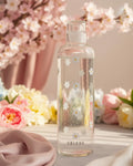 Clear Glass Bottle - Girly Spring Edition