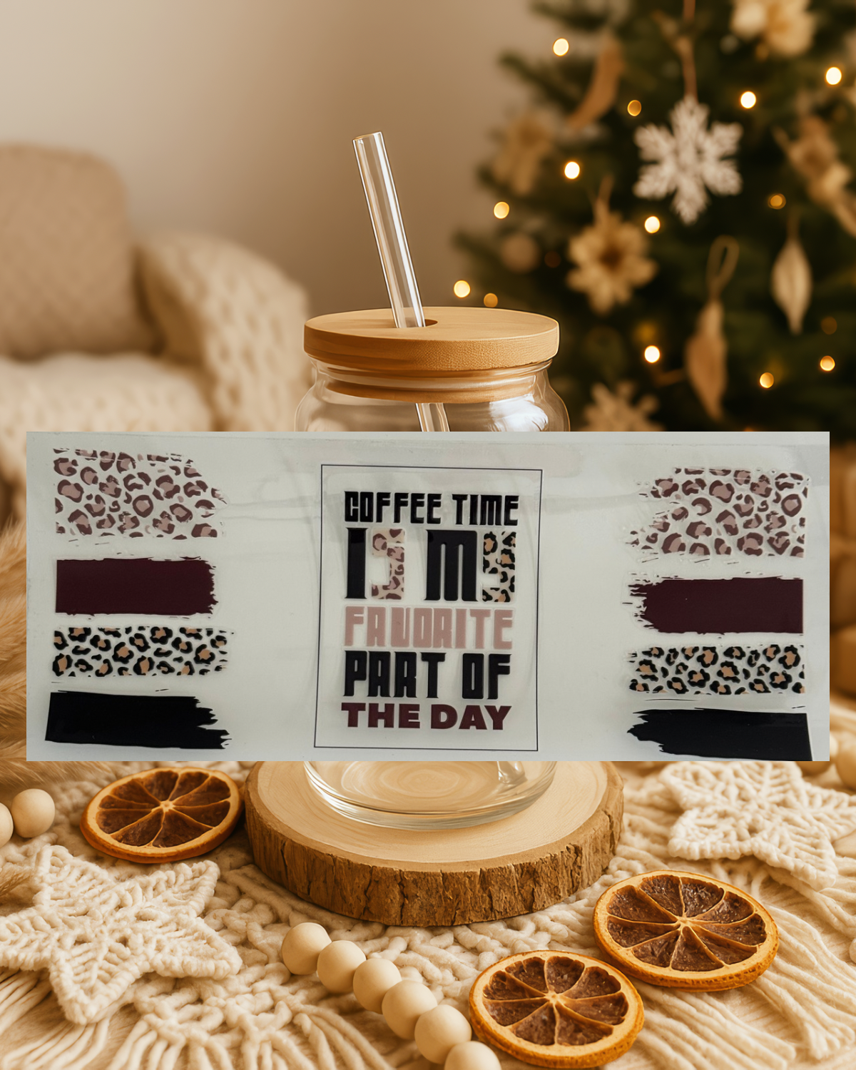 Coffee time is my favourite part of the day - nicht für Coffee cup geeignet