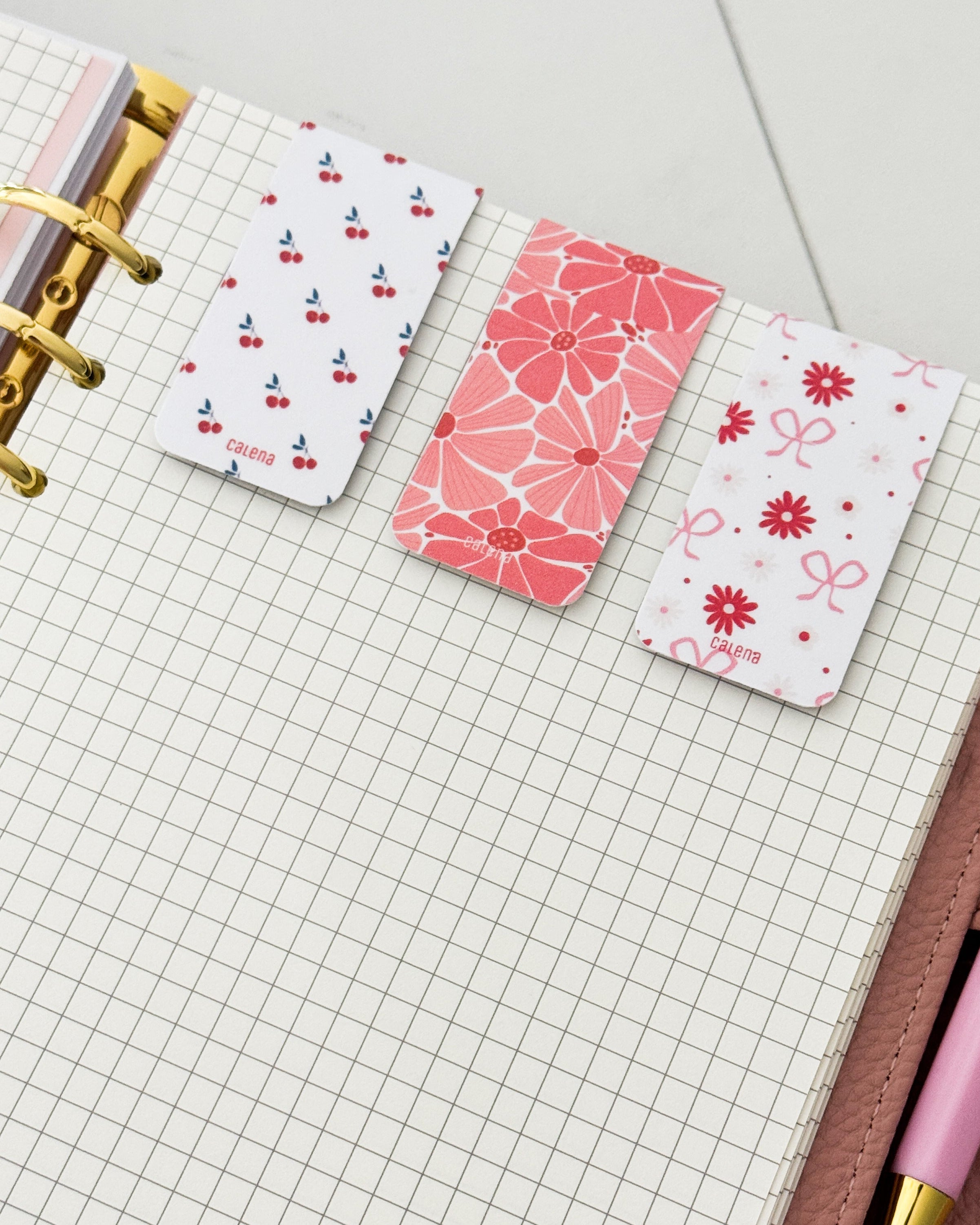 Magnetisches Lesezeichen 3er Set Spring