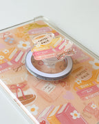 E-Reader Grip ,,Books And Coffee“