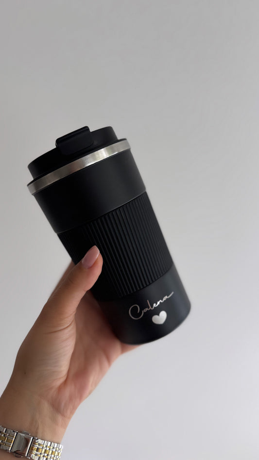 Calena coffee-to-go-cup - black