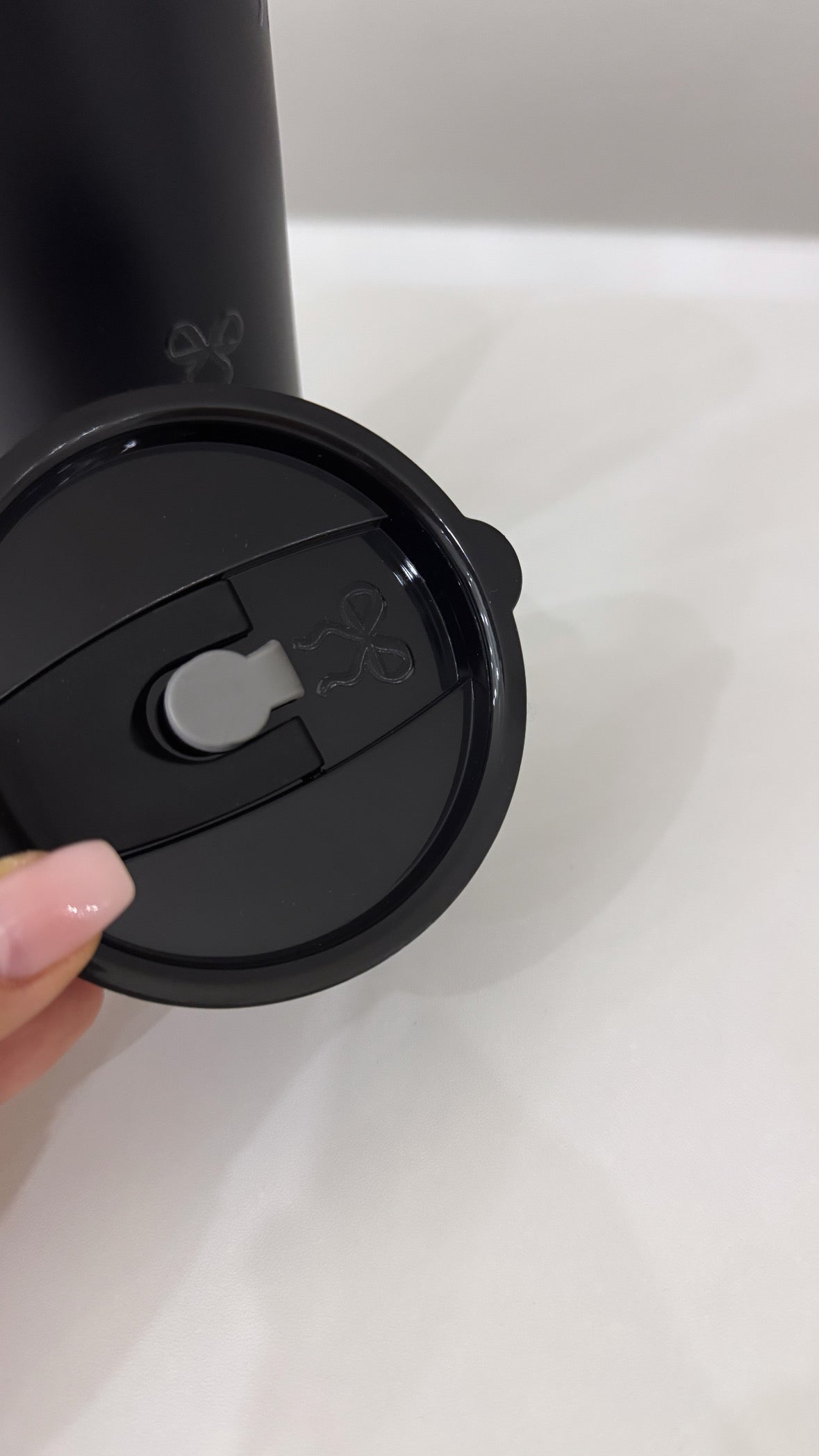 Black bows - coffee cup black edition