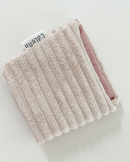 Cup Sleeve Cord Edition Beige x Blush