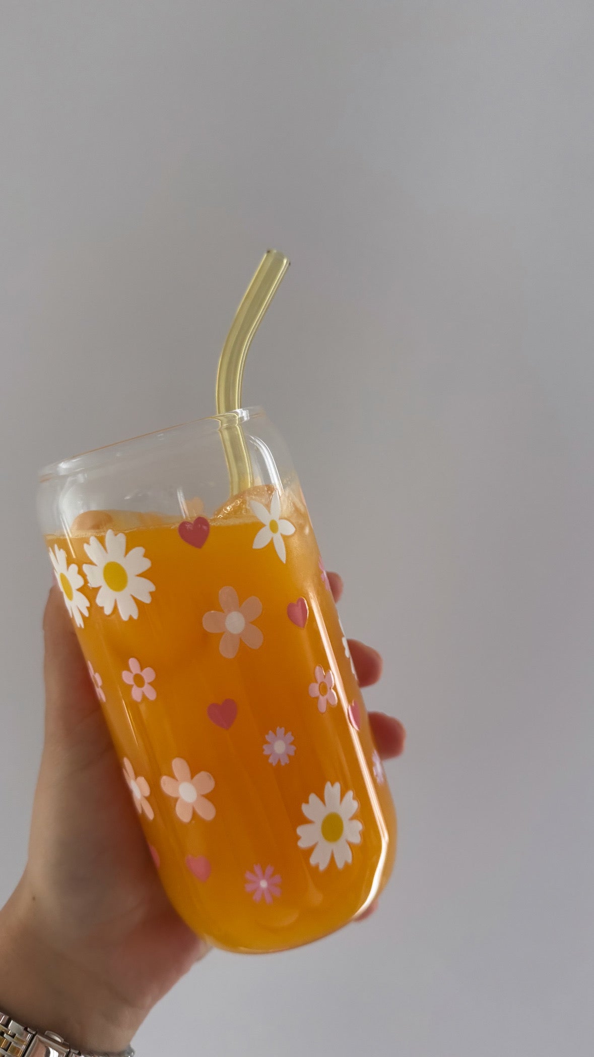 Glass straw ,,wave“