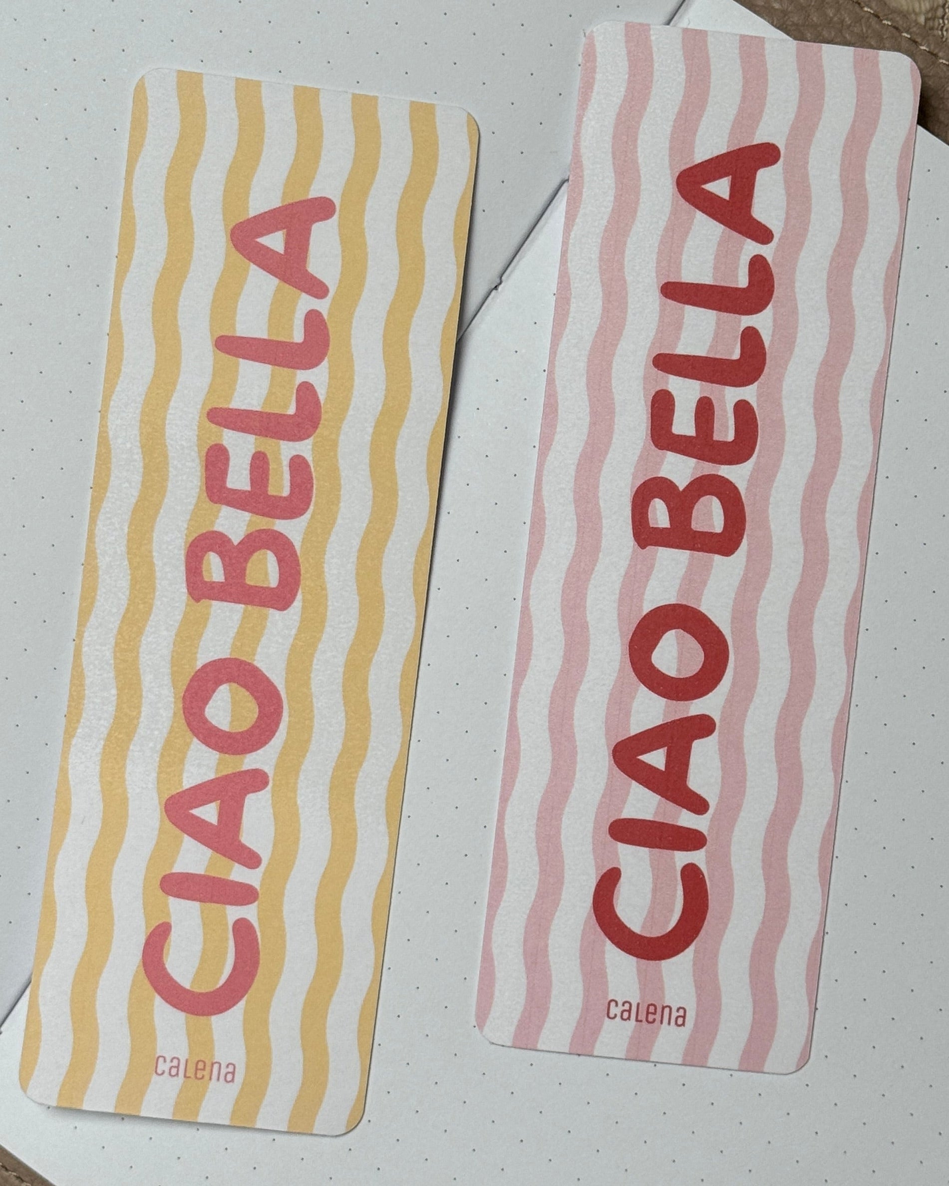 Girly Spring Bookmark x Ciao Bella