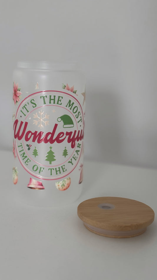 It’s the most wonderful time of the year - fertiges Trinkglas