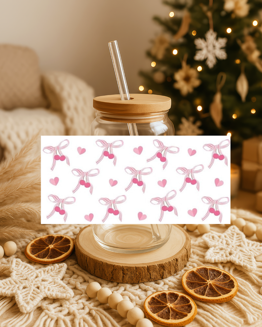 Schleifen Kirschen Herzen