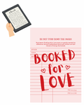 Kindle Inlay ,,Booked for Love“