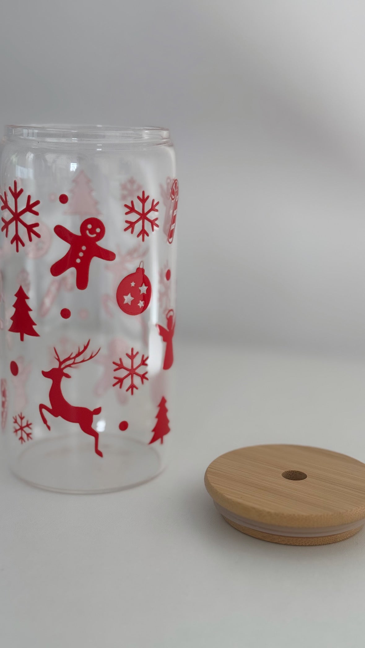 Christmas feeling - fertiges Trinkglas