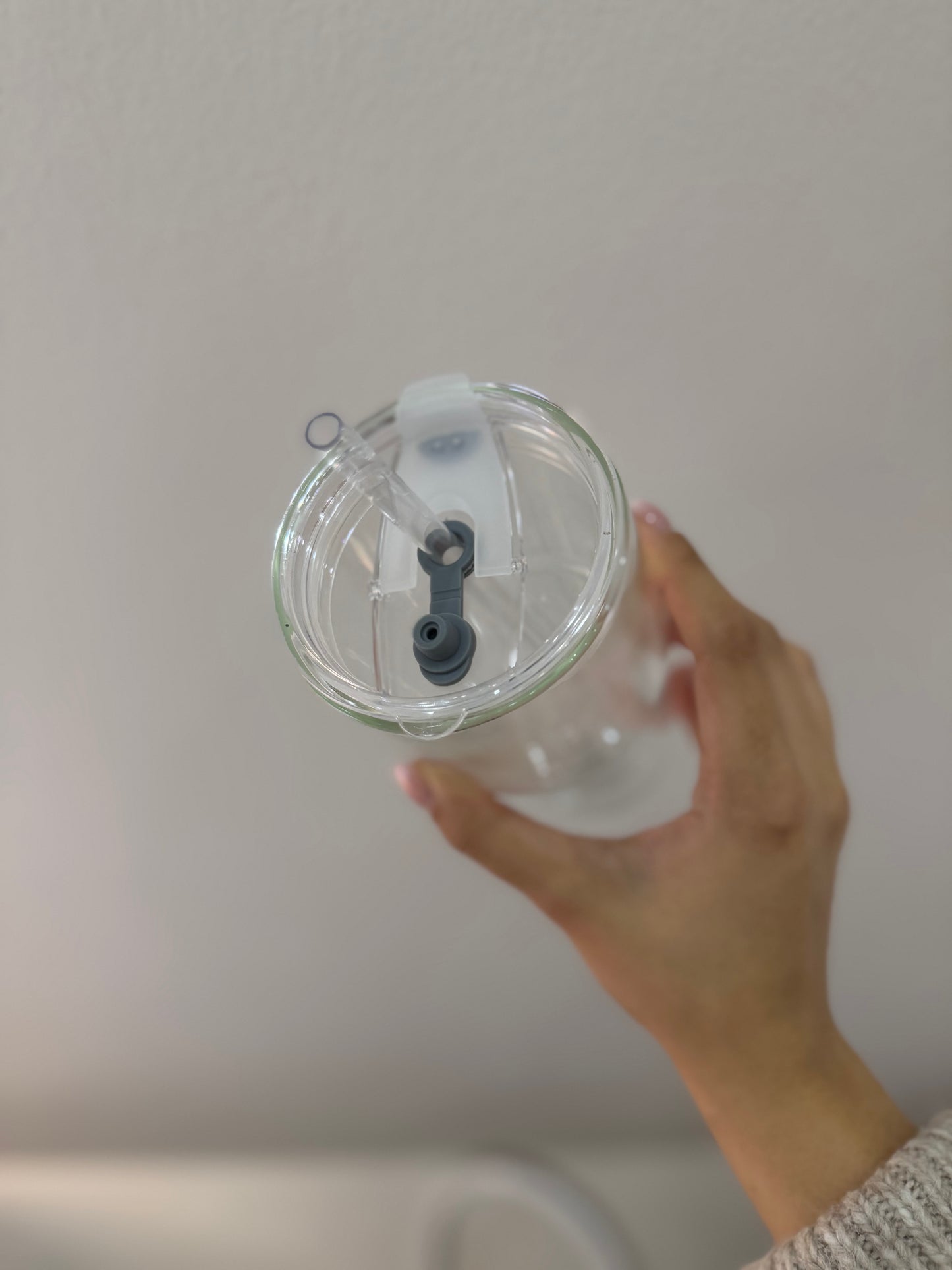 Coffee / Tea to go cup doppelwandig aus Glas - Motiv in Schritt 2 wählen