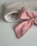 Buchtasche Veloura Beige x Blush x Bloomy