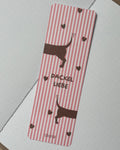 Girly Spring Bookmark x Dackelliebe