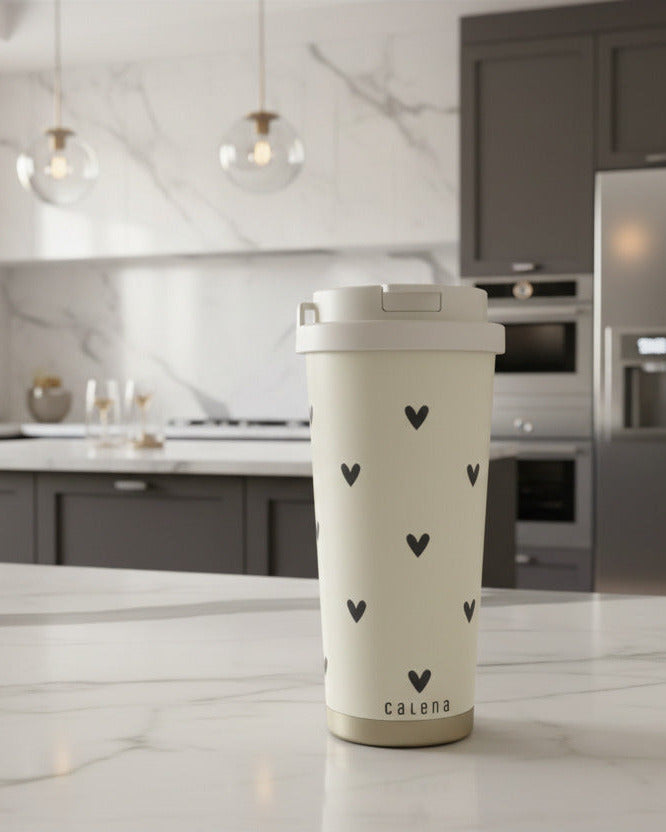 Essential Coffee Cup Large ,,Hearts“