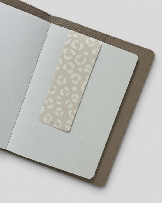 Magnetisches Lesezeichen Leo x Beige