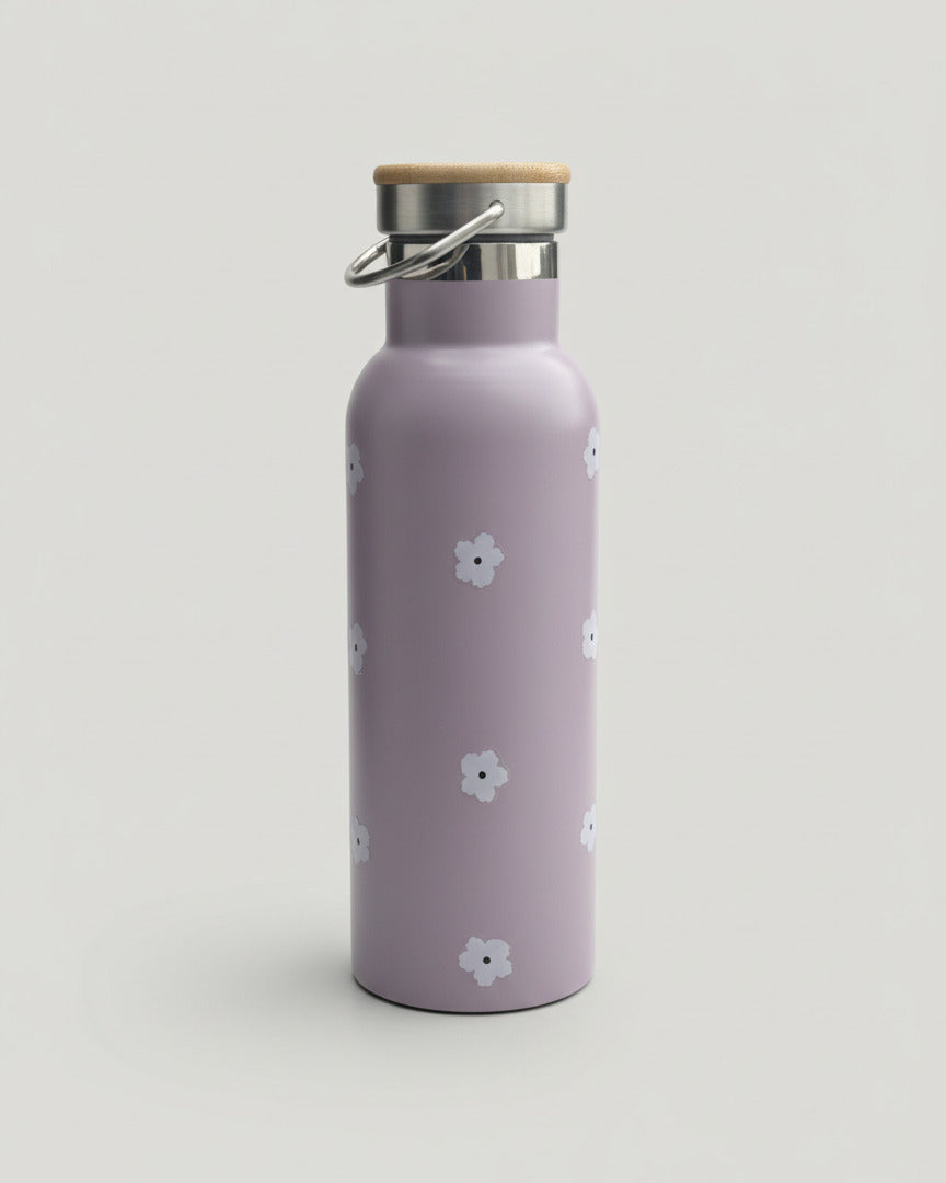 Trinkflasche flieder - flower